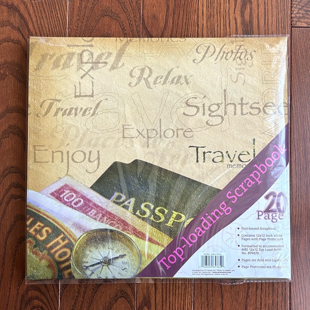 NWT Travel Scrapbook